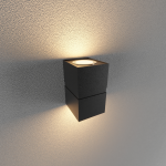 ĐÈN LED GẮN TƯỜNG NGOÀI TRỜI KINGLED (LWA0150B-BK)