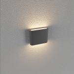 ĐÈN LED GẮN TƯỜNG NGOÀI TRỜI KINGLED (LWA8011-S-BK)