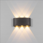 ĐÈN LED GẮN TƯỜNG NGOÀI TRỜI KINGLED (LWA8031-BK)