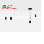 Đèn thả Bắc Âu Black