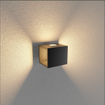 ĐÈN LED GẮN TƯỜNG NGOÀI TRỜI KINGLED (LWA0100A-BK)