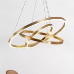 ĐÈN THẢ 3 VÒNG 400/600/800 G5 VIỀN VÀNG