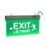 Đèn LED Exit Chỉ dẫn 1 mặt 2W Rạng đông