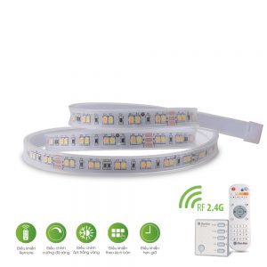 Đèn LED dây hắt trần - điều khiển bằng Remote Rạng Đông