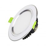 Đèn Led âm trần viền bạc mặt phẳng 7W Kingled