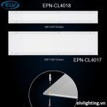 ĐÈN LED PANEL CHO PHÒNG SẠCH EPN-CL4017