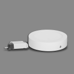 Đèn LED Panel Ốp Trần Nổi Loại Tròn 6W NPL063R – Ánh Sáng Vàng Nanoco