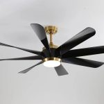 Quạt trần đèn 8 cánh