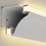 Nẹp phào led nhôm 50-50