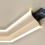 Nẹp phào nhôm led 80-80