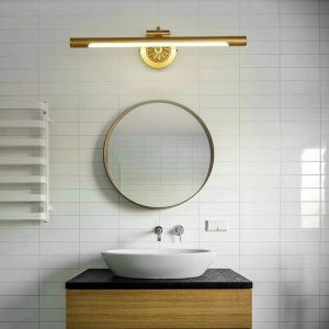 Đèn soi gương hiện đại D365-L600 Gold hoa văn